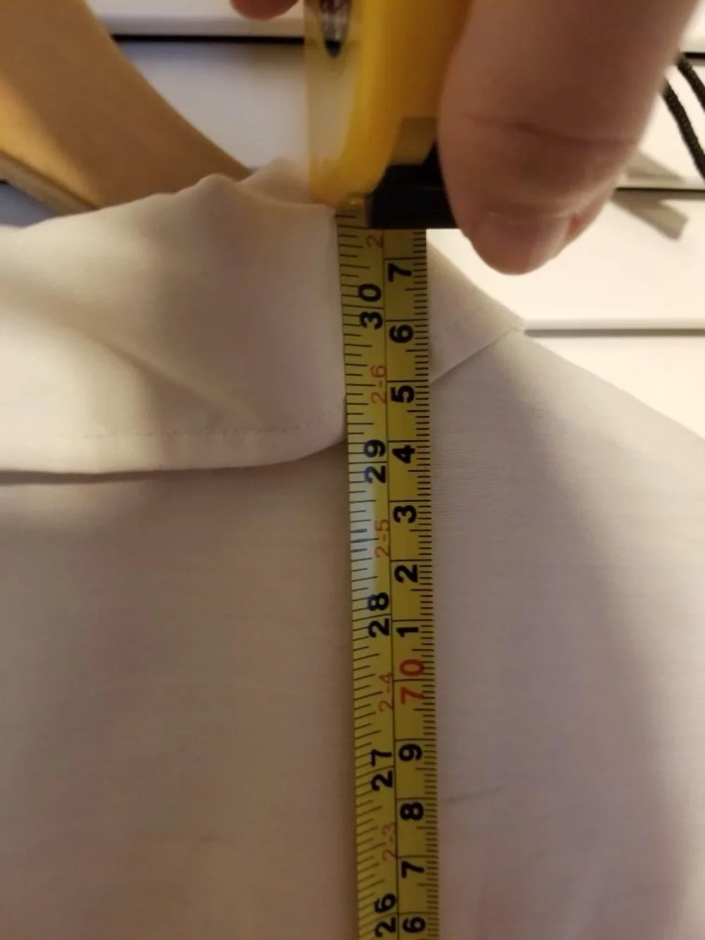 Vtg 70s Beige Guayabera Haband Poly Cotton Cuban Wedding Shirt Embroidered Sz XL - Picture 4 of 7